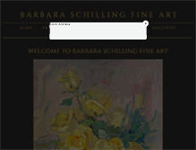 Tablet Screenshot of barbaraschilling.com